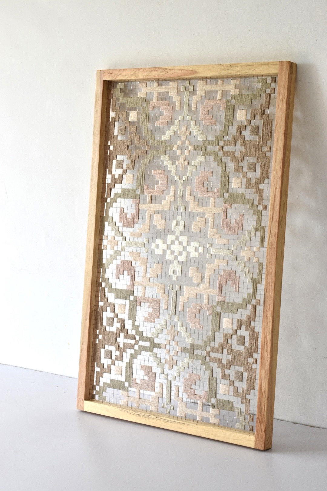 Textile Woven Wall Hanging Modern Geometric Textile Wall Art Wall Art ...