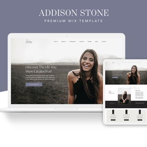 Premium Wix Template, Wix Website Template For Coaches, Wix Business Coach Template, Wix Life Coach Template, Wix Female Entrepreneur Theme
