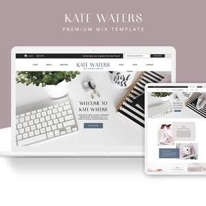 Premium Wix Template, Wix Website Template For Female Entrepreneurs, Wix Business Coach Template, Wix Life Coach Template, Wix Templates