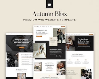 Premium Wix Website Template for Coaches, Creatives, and Entrepreneurs