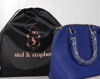Custom Logo Satin Dust Bag: Handbag Storage Pouch, Travel Bag