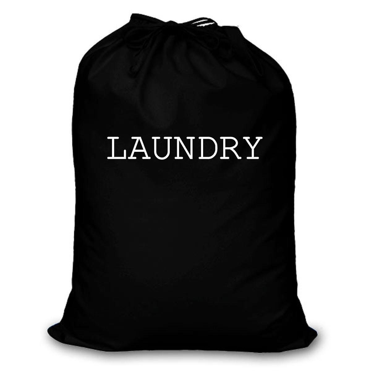 laundry bag black