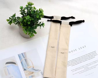 Recyclable Custom Logo Cotton Canvas Drawstring Dust Pouch for Pen Packing Biodegradable Cotton Bags