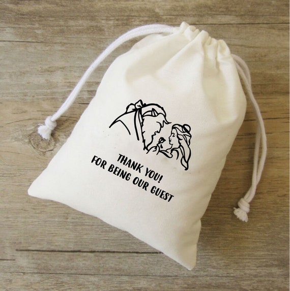 20/50pcs Wedding Favor Holder Bag Hangover Kit Bags for Guests