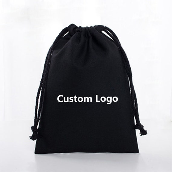 Black Dust Bags Black Cotton Drawstring jewelry Pouch Party Bags Wedding Welcome Etsy UK