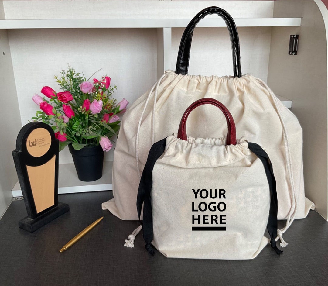 Set of 20/30/50/100 Dust Cover Storage Bags Cotton Drawstring Pouch for