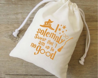 I Solemnly Swear that I am upto no good bags,harry potter gift bags,harry potter treat bags,harry potter
