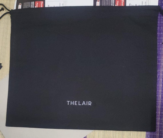 8 Sacchetti Antipolvere Per Borse 50x40cm - Con Coulisse E Cartellini, Tessuto Raso