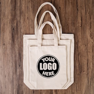 Ensembles de mini sacs fourre-tout personnalisés, mini fourre-tout en toile, emballage personnalisé, cabas en vrac, sacs fourre-tout personnalisés, sacs de demoiselle d'honneur, sacs fourre-tout en coton