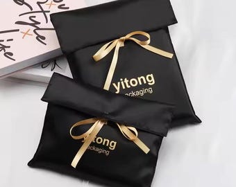 Silk Satin Dust Bag: Envelope Style Garment Packaging