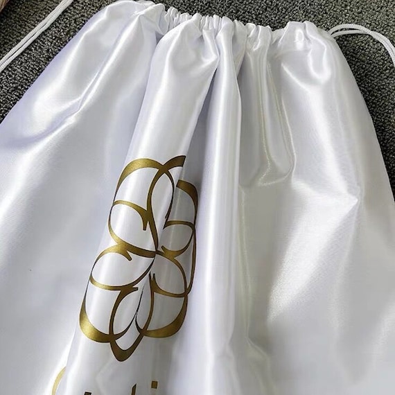Silk shoe bags on sale