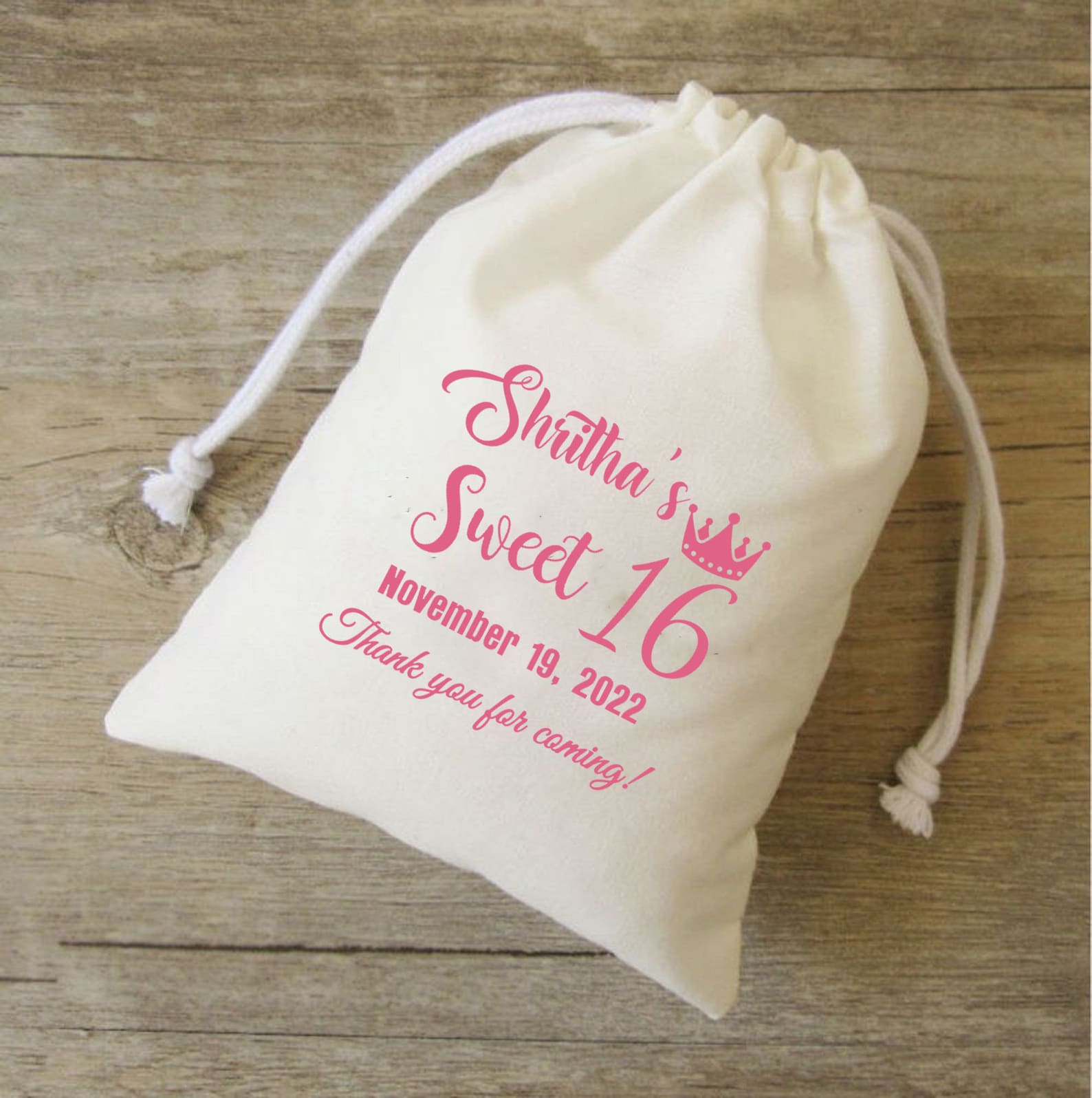 20100 Sets of Sweet 16 Favor Bags Girls Party Gift Bag for Etsy