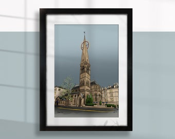 Oran Mor, Glasgow, A4 Colour Print, Optional Frame. Glasgow Gifts