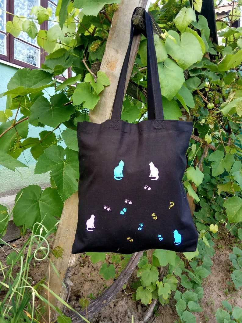 Big Tote Bag Weekender Bag Canvas Handbag Tote,bag handprinted Sloclo Bag Tote Grocery Bag shopping bag Everyday Bags Shoulder Bag