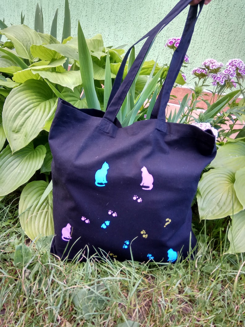 Big Tote Bag Weekender Bag Canvas Handbag Tote,bag handprinted Sloclo Bag Tote Grocery Bag shopping bag Everyday Bags Shoulder Bag