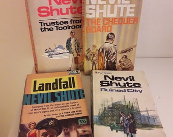 Set of Nevil Shute Books. Nevil Shute Paperbacks