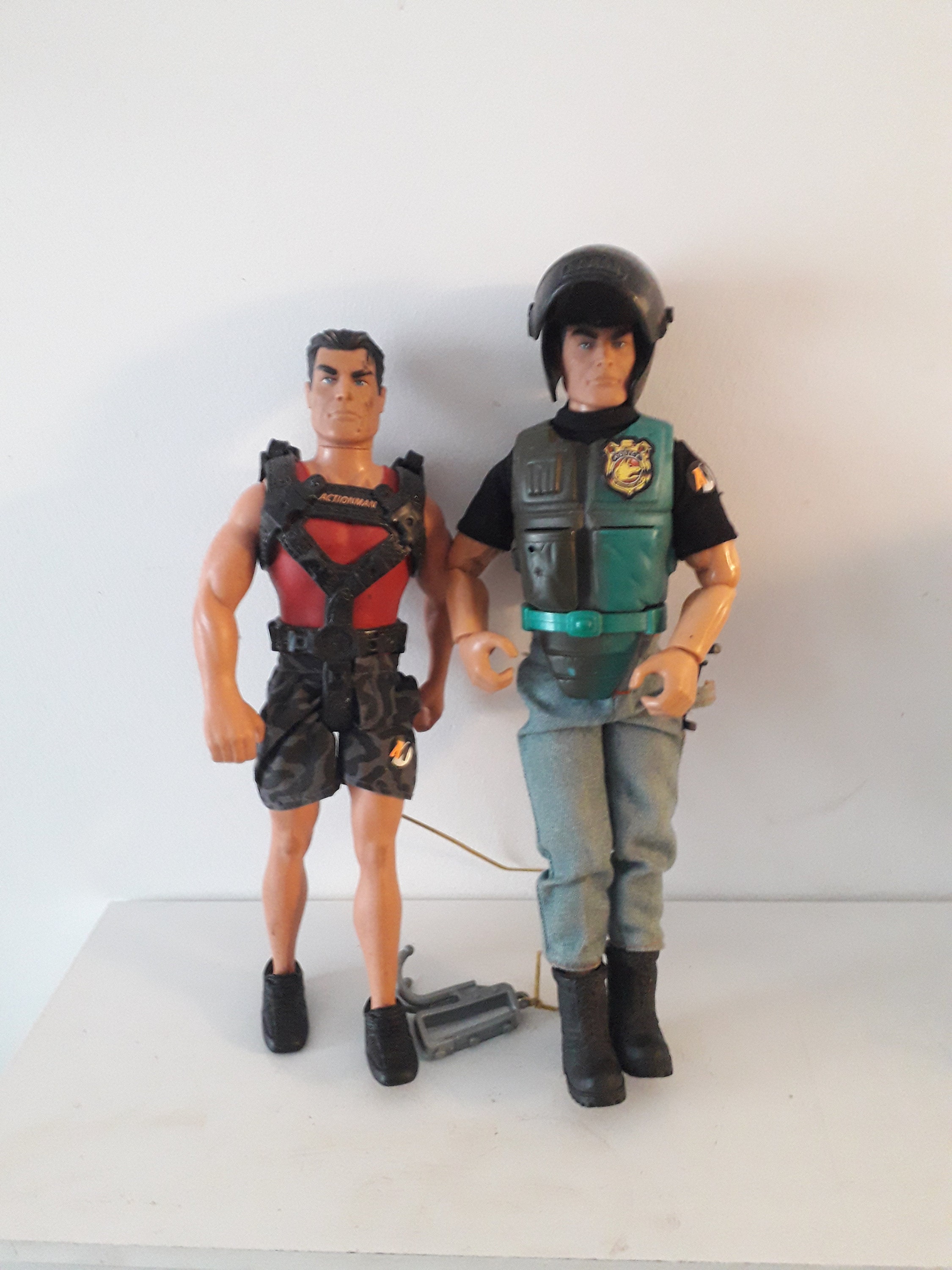 90s Action Men. Pair of Action Men.Action Man Figures