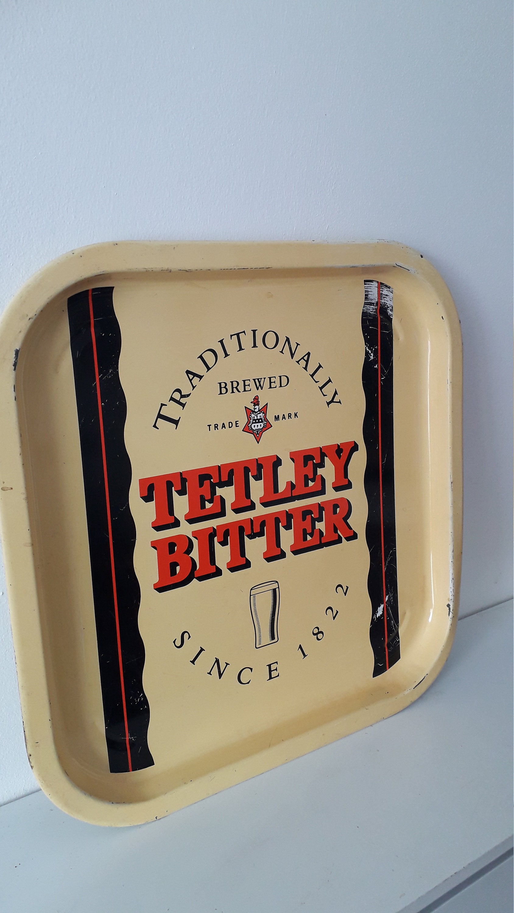 Tetley's Bitter Beer Drip Tray 
