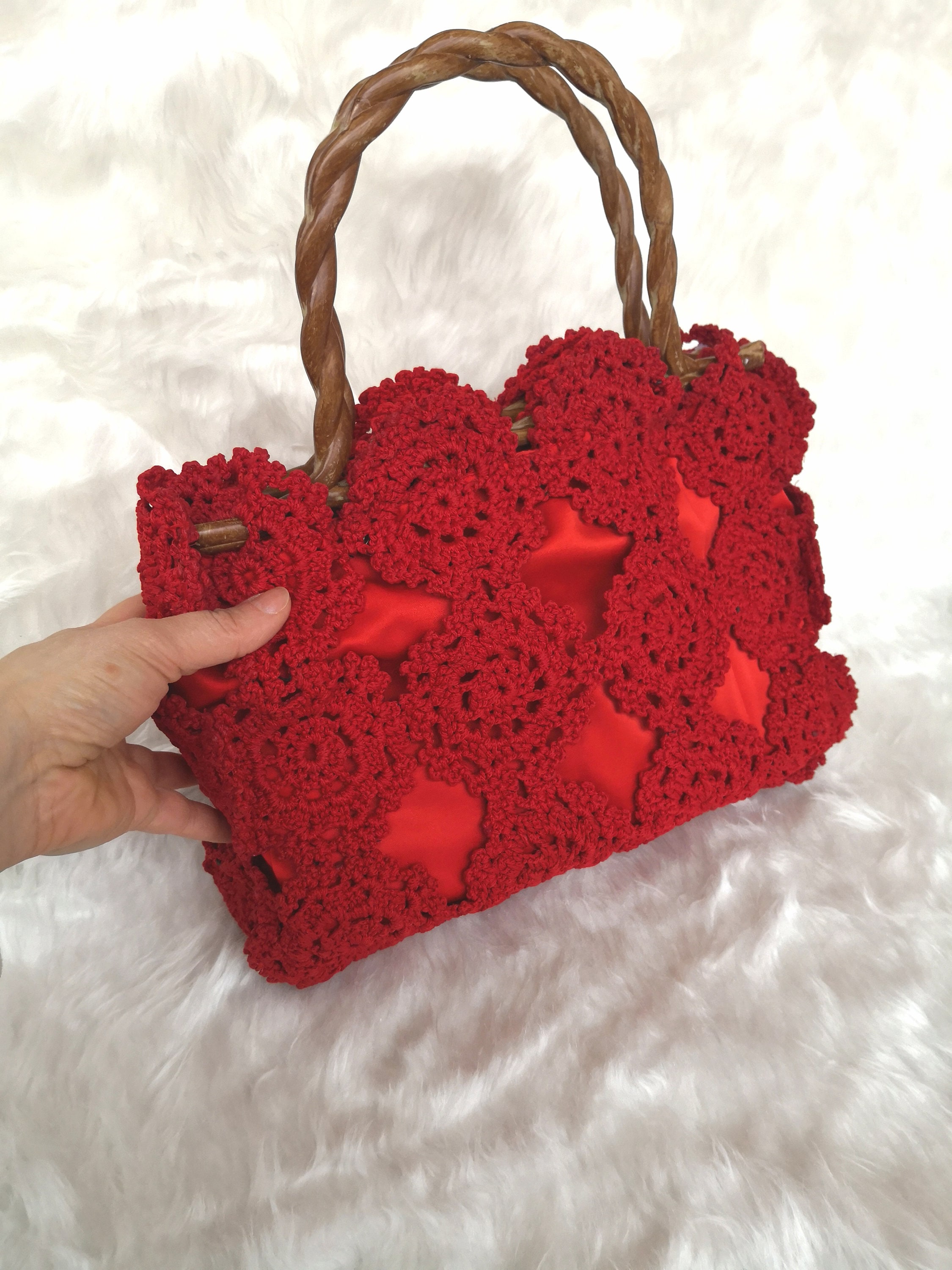 Crochet Bagcharms Handmade Bag for Women Unique Gift Special Etsy