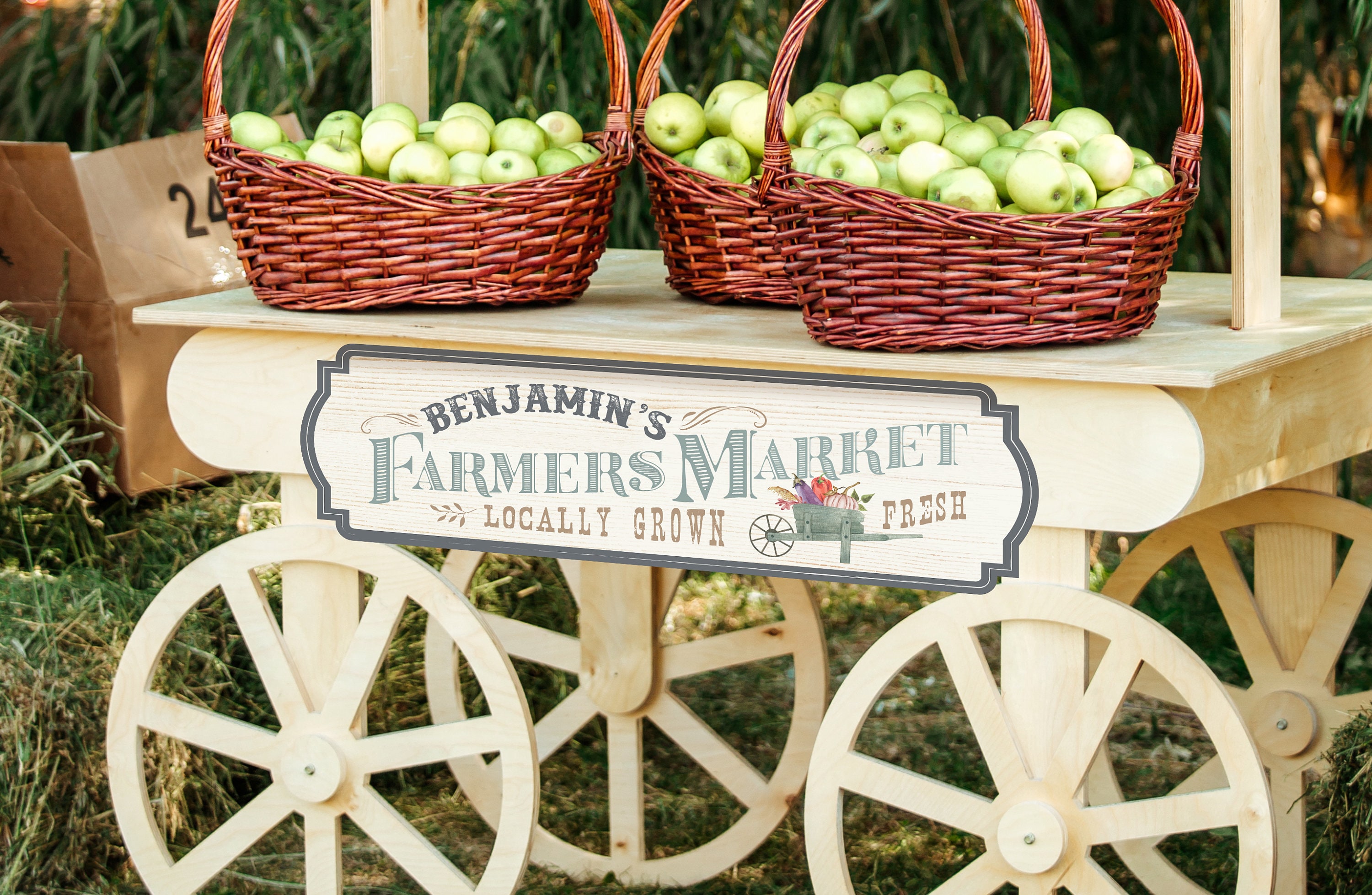 Printable Farmers Market Sign, Perfect for Any Farm Theme Birthday ...