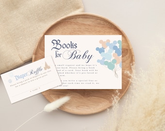 Böcker om den lyckligaste babyshowern på jorden för babykort, lott till blöjlotteriet, Disneyland babyshower, digitalt, utskrivbart