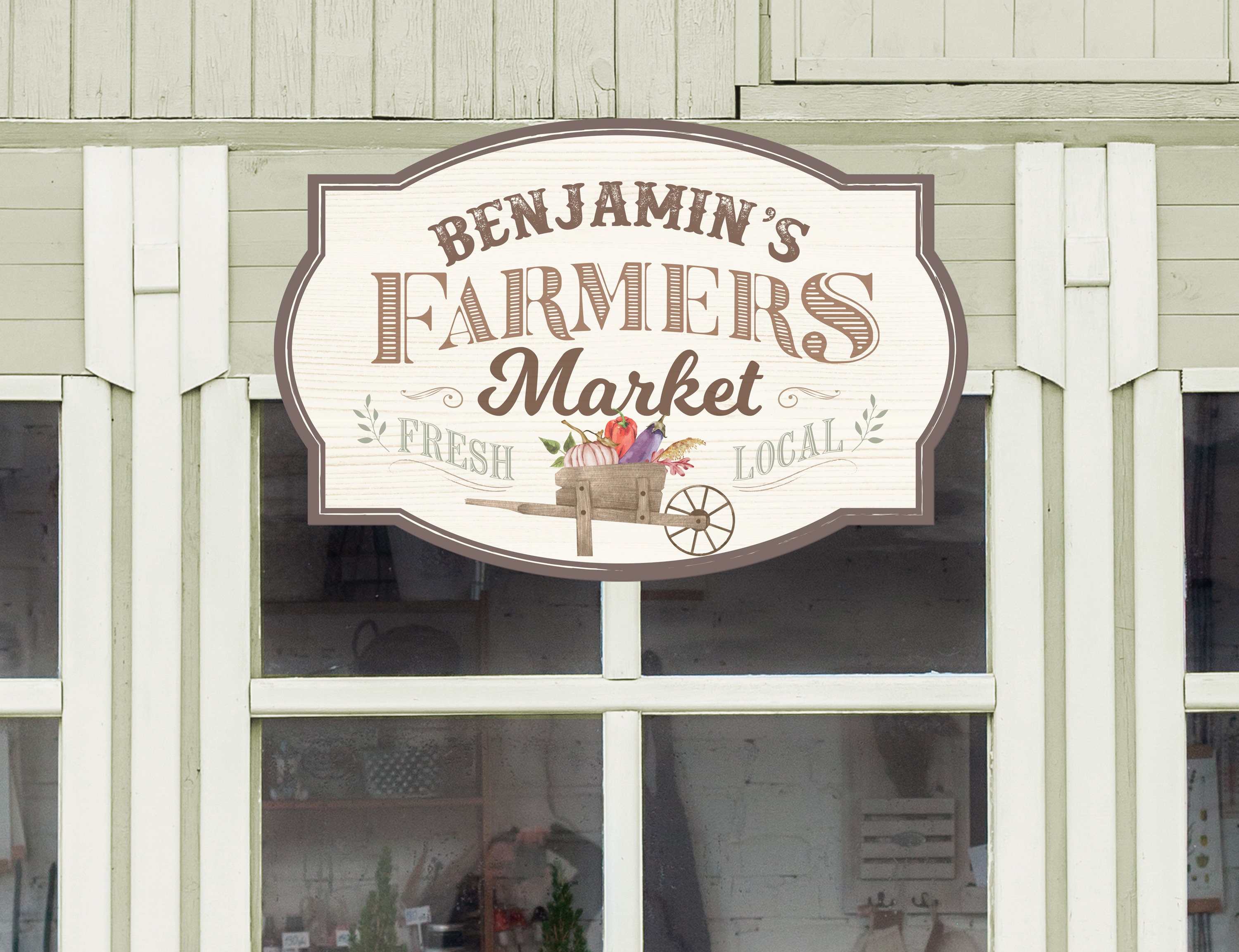 Printable Farmers Market Sign, Perfect for Any Farm Theme Birthday ...
