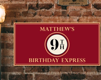 Wizard Party Sign, Magical Party Decoration, Perfect for any birthday party or event, Digital file
