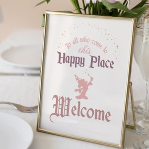 Printable Disneyland Birthday Sign, Happiest Birthday On Earth, Mickey Birthday, Disneyland Party Decoration, Digital file