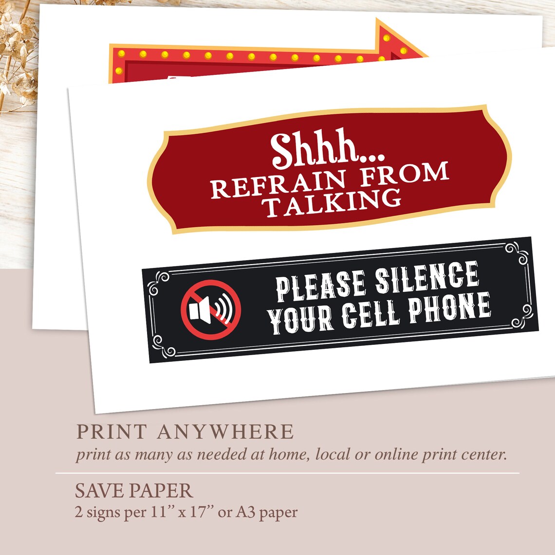 Movie Night Party Directional Sign, Movie Birthday, Home Cinema, Movie ...