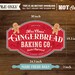 PRINTABLE Gingerbread Bakery Sign, Cookie Exchange Party Decoration ...