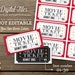 Printable Movie Tickets Pretend Play Cinema Tickets Movie - Etsy