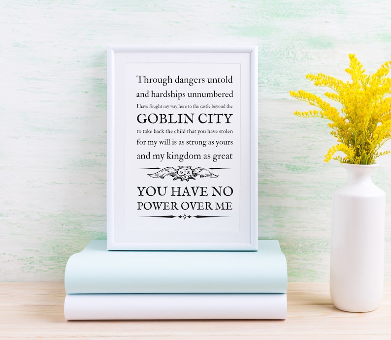 Through Dangers Untold Labyrinth Print Wall Art Print Etsy