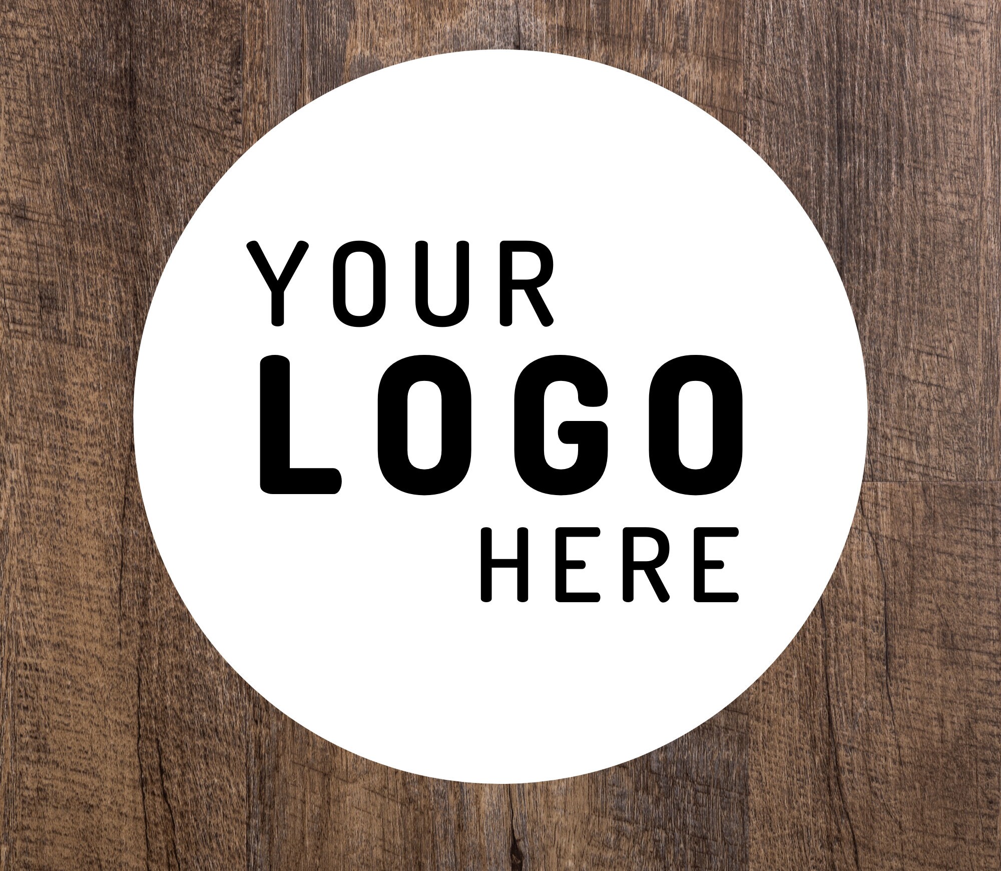 Logo Stickers Custom Logo Stickers Shop Name Stickers Etsy