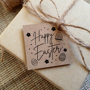 Easter Tags | Favour Tags | Happy Easter Tags | Small Tags | Easter Small Business Tags | Easter Wedding Favours | Easter Mini Tags