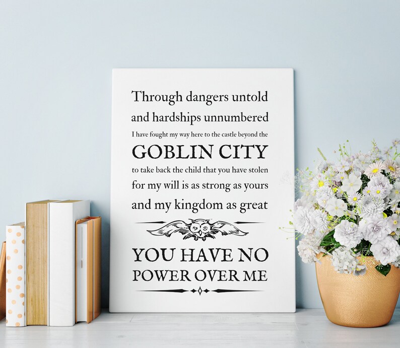 Through Dangers Untold Labyrinth Print Wall Art Print Etsy