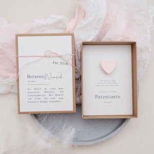Patentante fragen Box Taufe MILLA Definition "Möchtest du meine Patentante werden?" | Patentante Geschenk Box, Patentante Karte, PapierWind