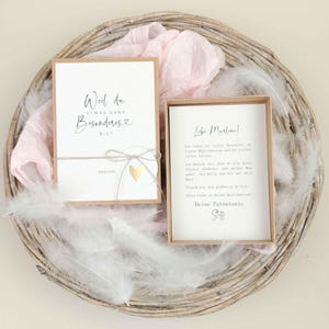 Kommunion/Konfirmation/Firmung Geschenk Box A6 JANNE "Weil Du etwas ..." | Kommunionsgeschenk, Geldgeschenk Konfirmation, PapierWind
