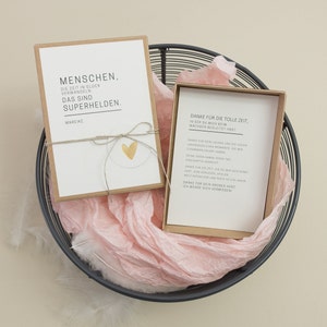 Erzieherin Geschenk Abschied: Geschenkschachtel LARA Kita | Dankeschön Erzieherin, Kita, Kindergarten, Einschulung, Schulanfang, PapierWind