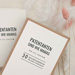 Meilensteine für Patentanten: Patentanten sind wie Mamas, nur viel cooler Geschenk Patentante,Taufe,Geburt,Baby,Schwangerschaft,PapierWind Bild 9