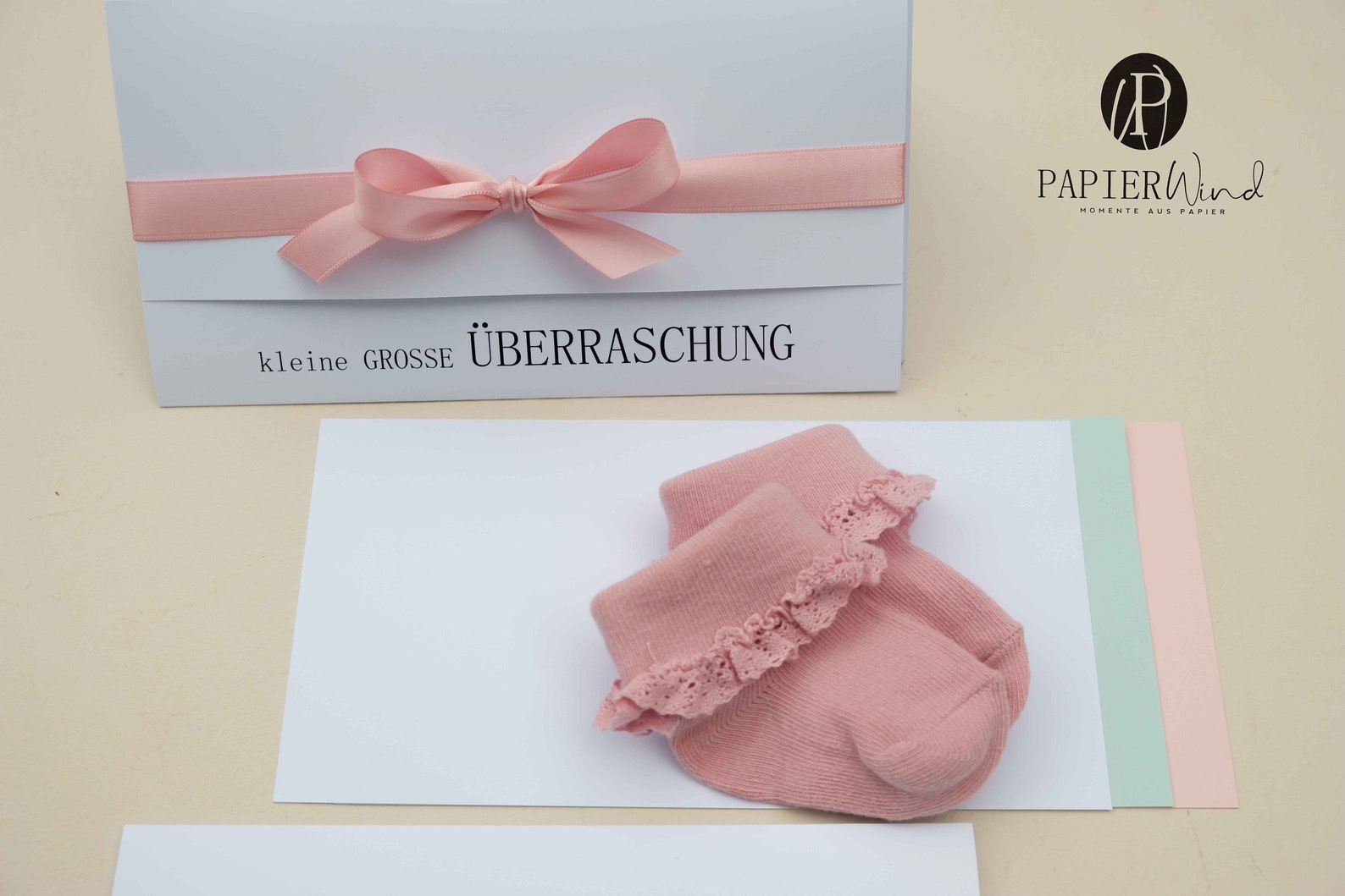 Schwangerschaft verkünden: Karte Hallo Uroma und Uropa - Etsy Österreich