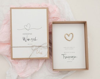 Trauzeugin fragen: Geschenkbox EMMA GOLD WEDDING "Möchtest du meine Trauzeugin werden?"| Hochzeit, Geschenk Trauzeugin, Weihnachten