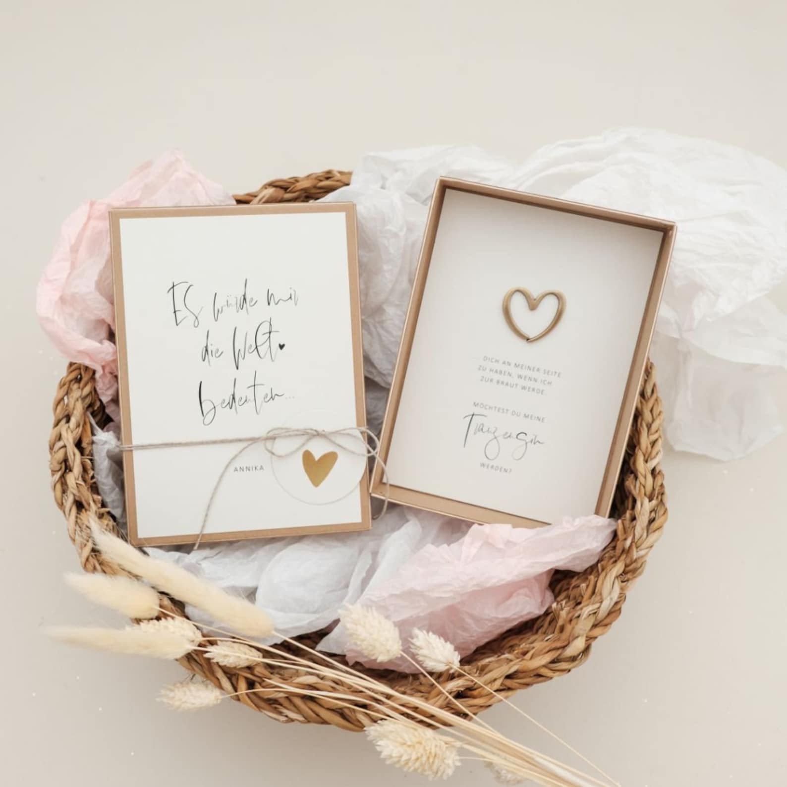 Geschenkbox Trauzeugin fragen