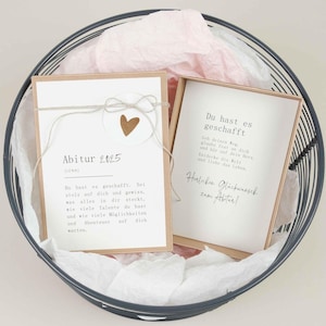 Abitur Geschenk Geldgeschenk Box MILLA No. 7 "Abitur 2025" | Geldgeschenk Abitur verpacken, Geschenk Abi Glückwünsche Abi, PapierWind
