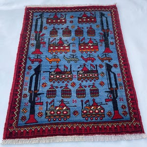 Afghan war rug - Etsy 日本