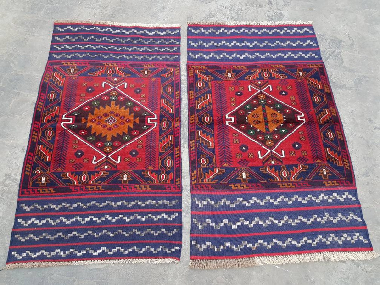 Shindand Rug Handmade Afghan Pair Baluch Rug Nice Wool Rug Oriental Area Rug Sarplas ...