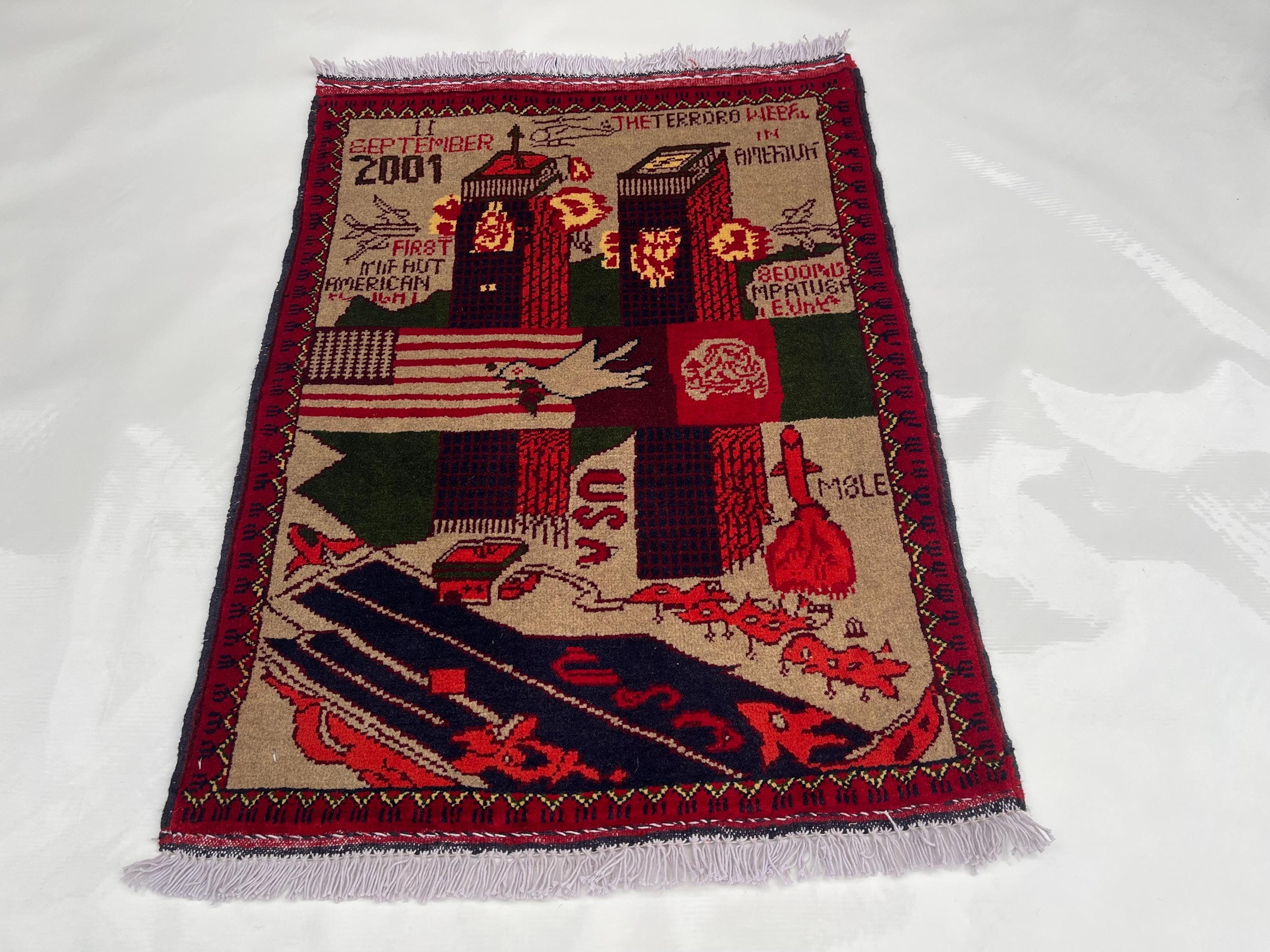 War Rug ウォーラグ　アフガニスタン絨毯 War Rug ウォーラグ 79×58cm アフガニスタン産 トルクメン族作