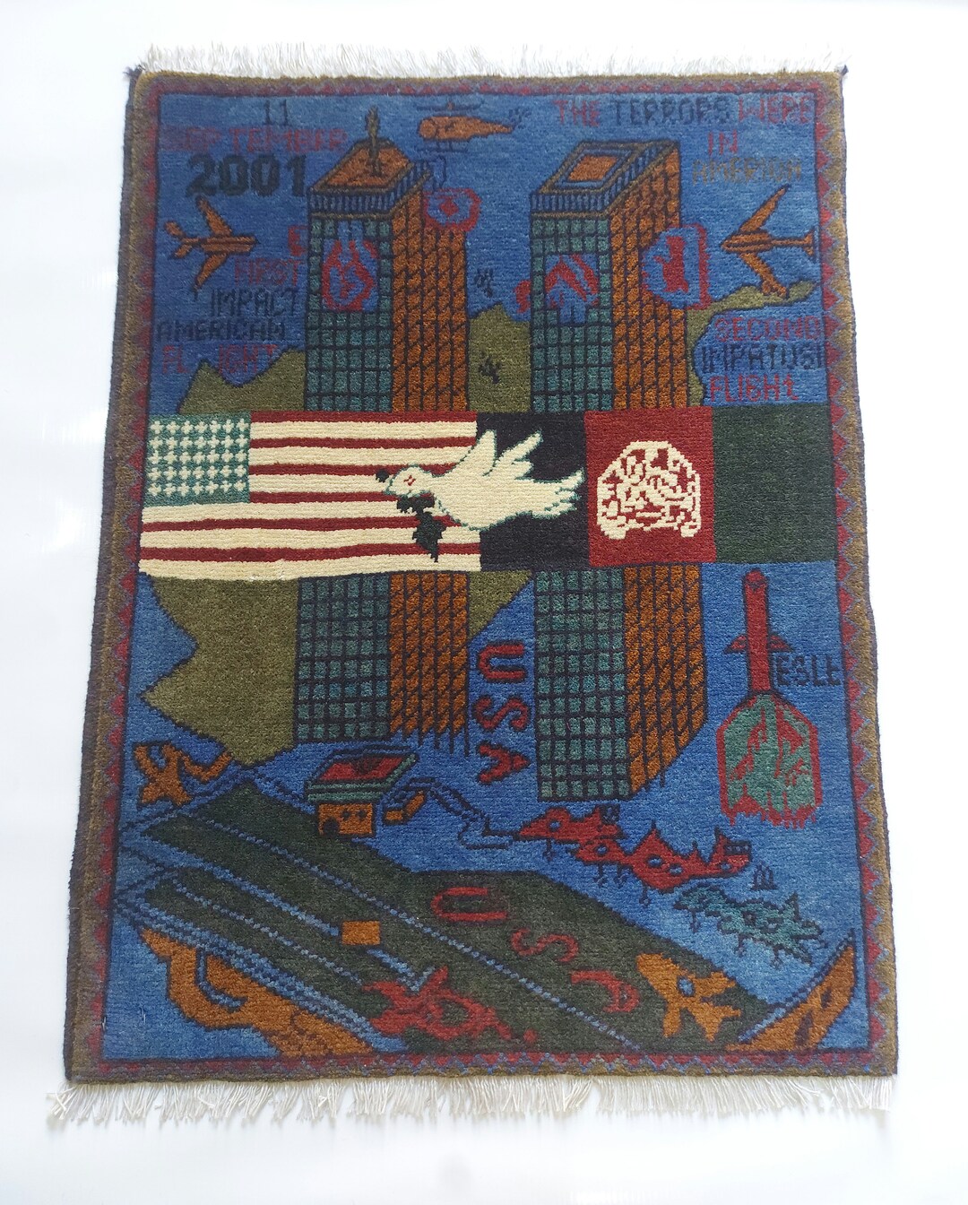 Shindand Rug 79x59cm Handmade Afghan Beloch War Rug Wool Rug Shindand Wool Rug War ...