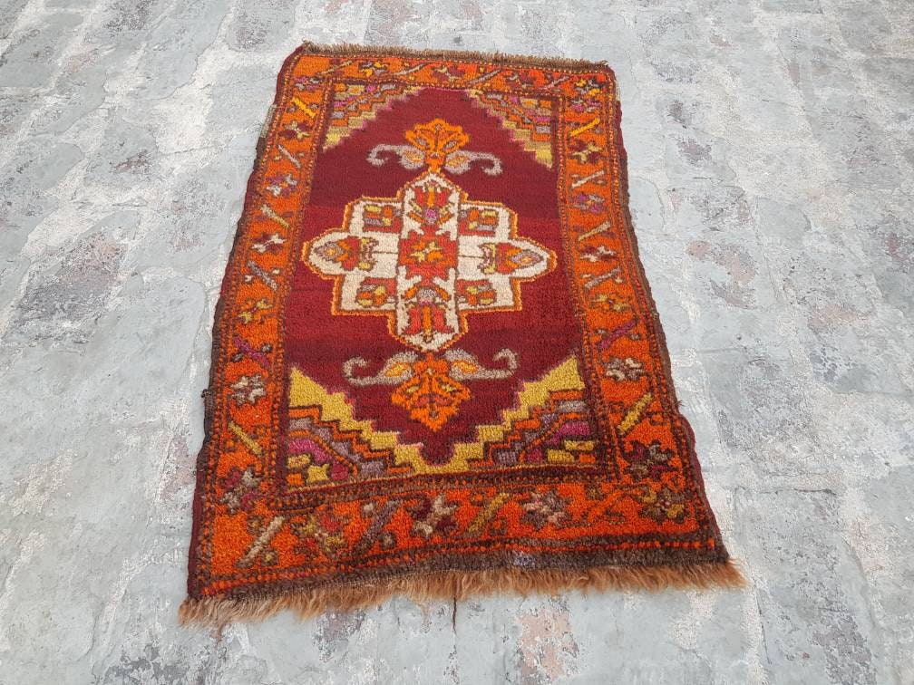 3'52' Feet Handmade Baluch Rug Best Wool Rug Etsy