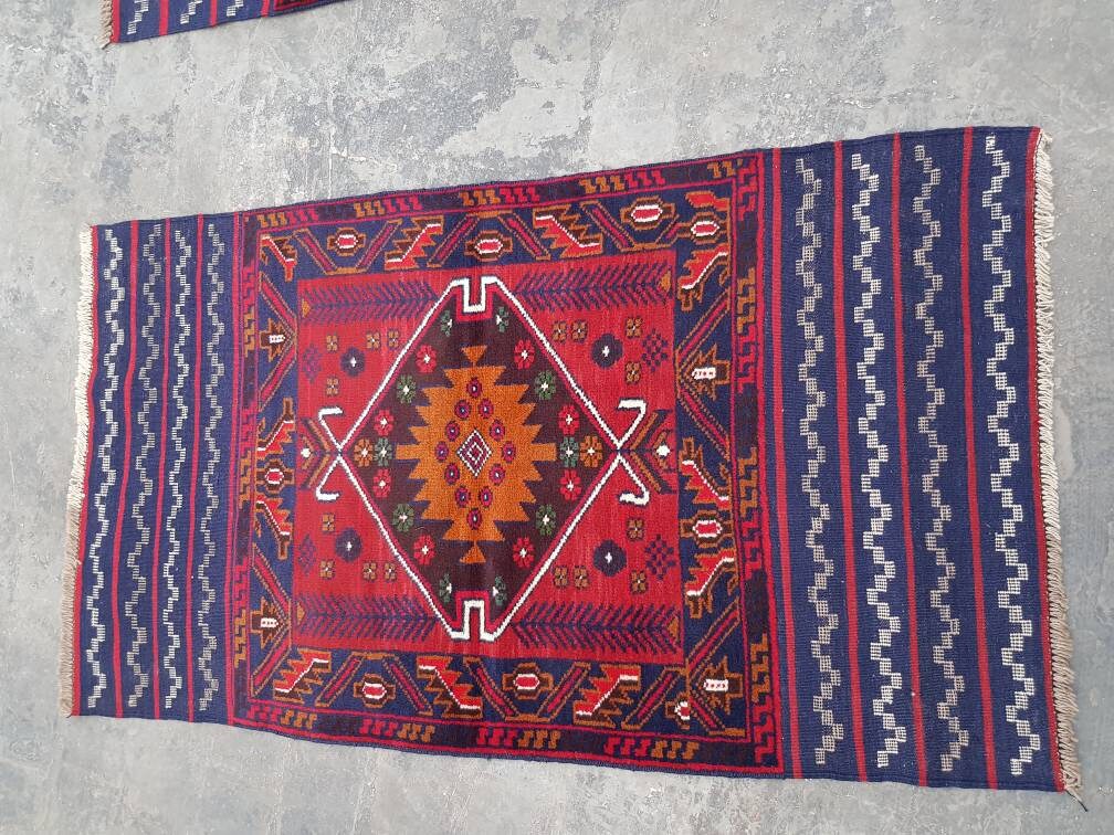 Shindand Rug Handmade Afghan Pair Baluch Rug Nice Wool Rug Oriental Area Rug Sarplas ...