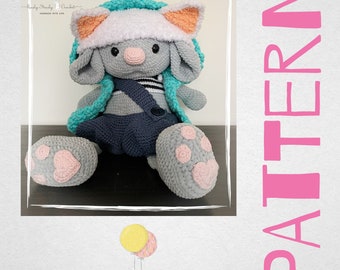 Crochet Pattern Mouse the Boy English And Polish PDF, wzór szydełkowy w języku polskim